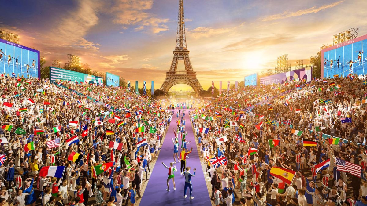 Paris plans on live streaming this summers events on The 16th arrondissement, a road by the Eiffel Tower. 
