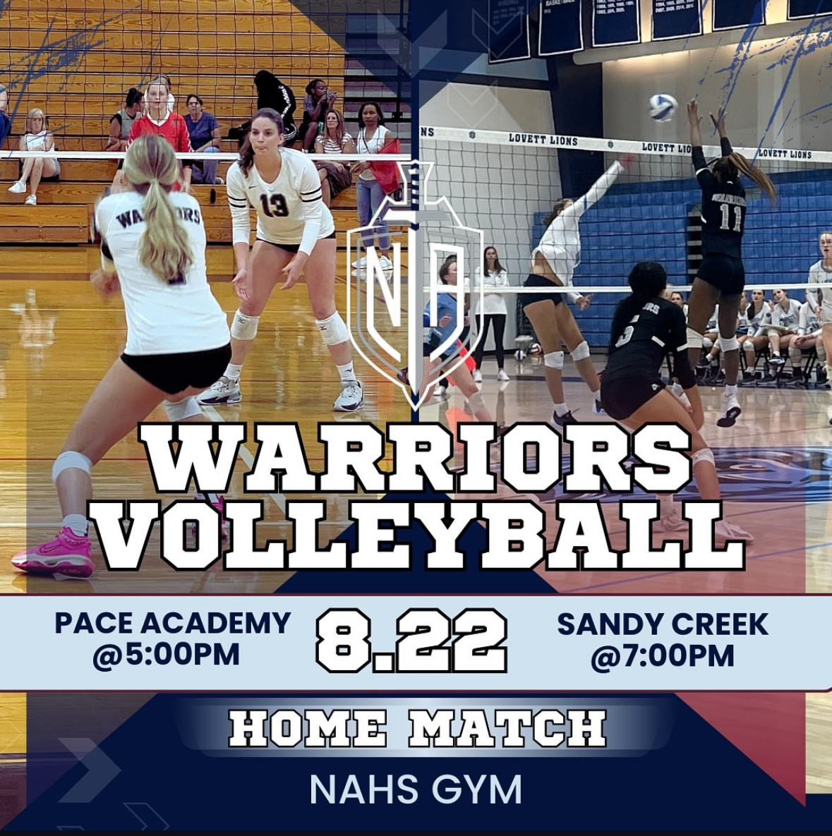 Dubs Doubling Up: Warriors Girls Volleyball is amped for an all important double header to continue their blazing form this Thursday
