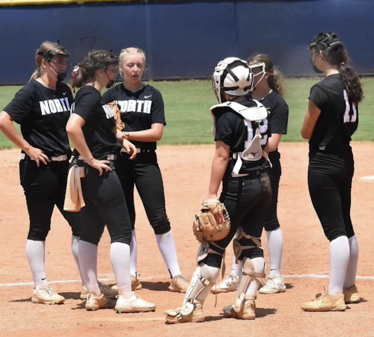 The Dubs gather around Senior College of Charleston pitcher commit Vivian Carroll