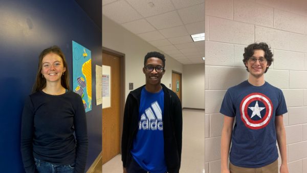 National Merit Scholarship Semifinalists: Lela Ganske, Alfred Ponder, Joe Nieves