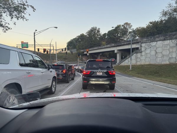 The Morning Traffic Jam: a familiar sight for most Dub drivers.