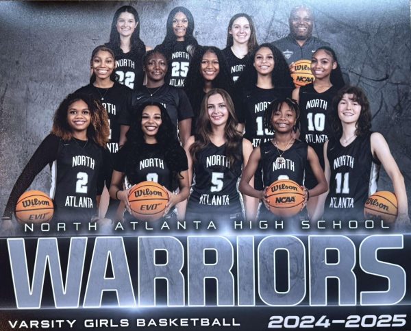 The Lady Warriors 2024-25 team picture
